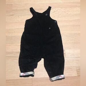 Burberry baby overalls with bottom snaps (6-9 months)